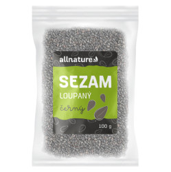 ALLNATURE Sezam černý 100 g