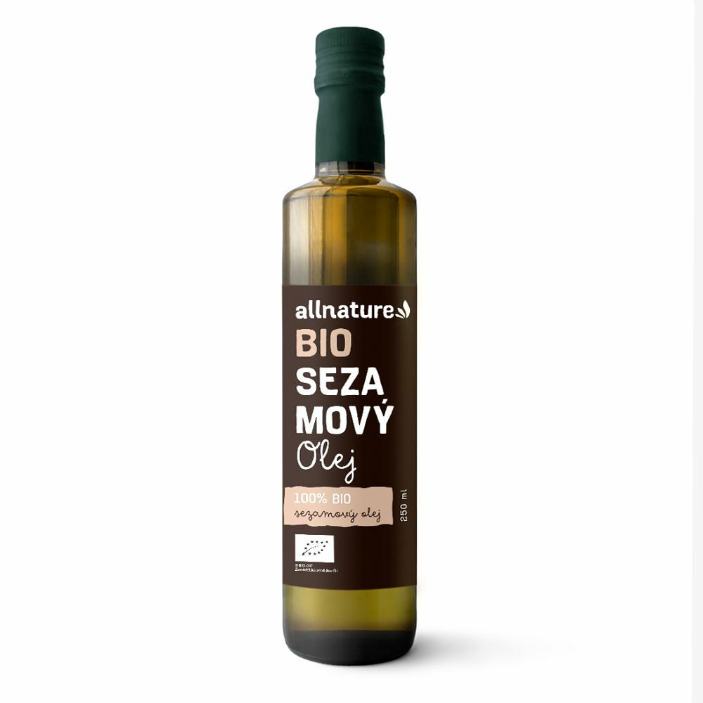 ALLNATURE Sezamový olej BIO 250 ml