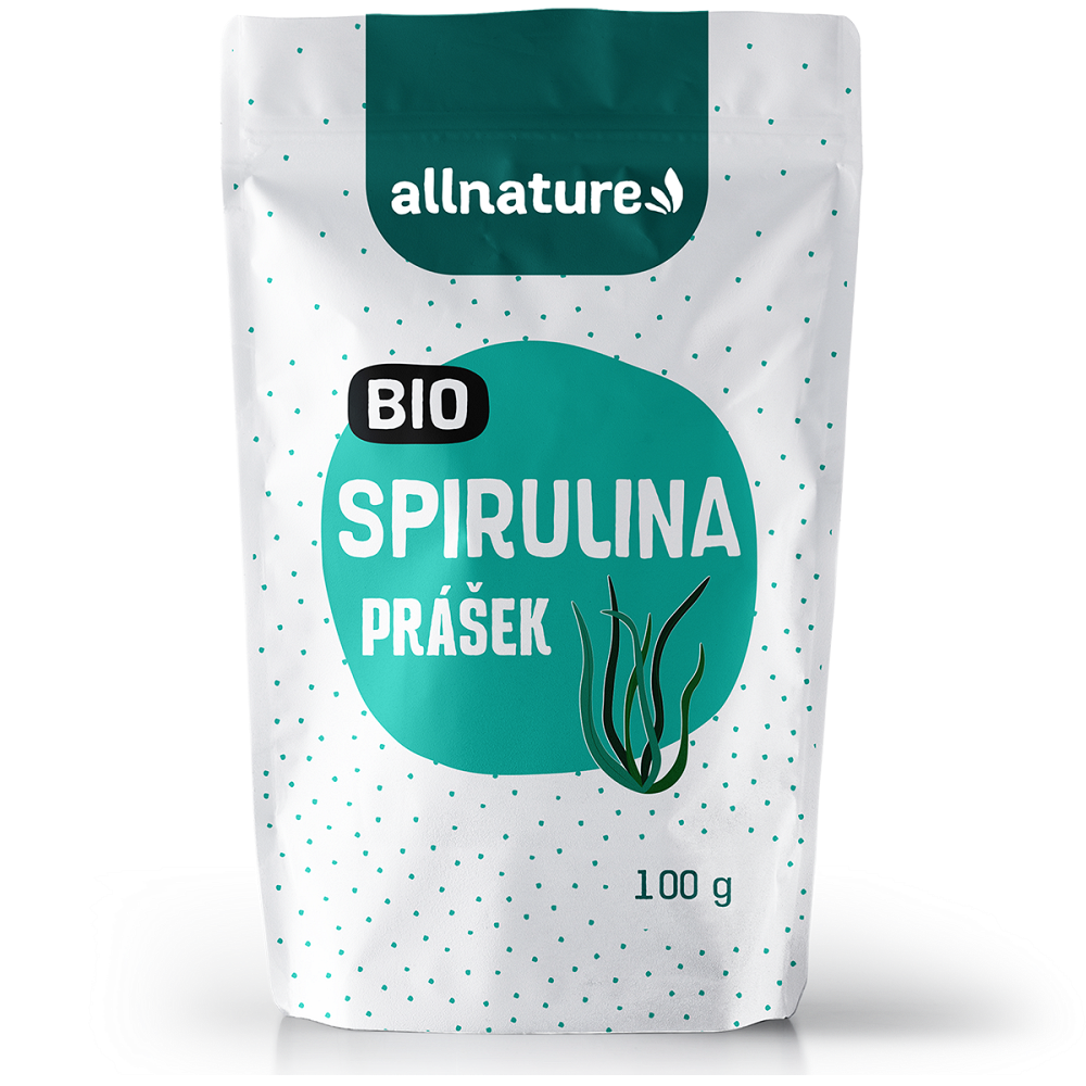 ALLNATURE Spirulina prášek BIO 100 g