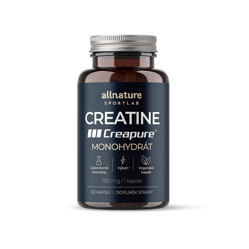ALLNATURE Sportlab creatine creapure monohydrát 60 kapslí