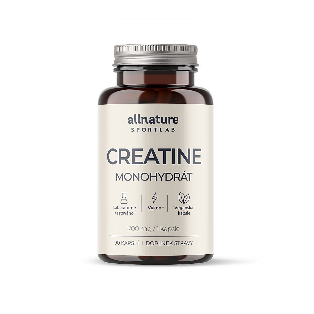 ALLNATURE Sportlab creatine monohydrát 90 kapslí