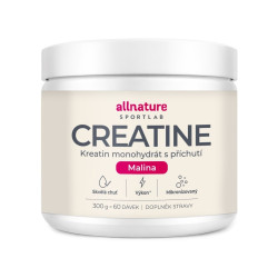 Allnature Sportlab Creatine monohydrát malina 300 g