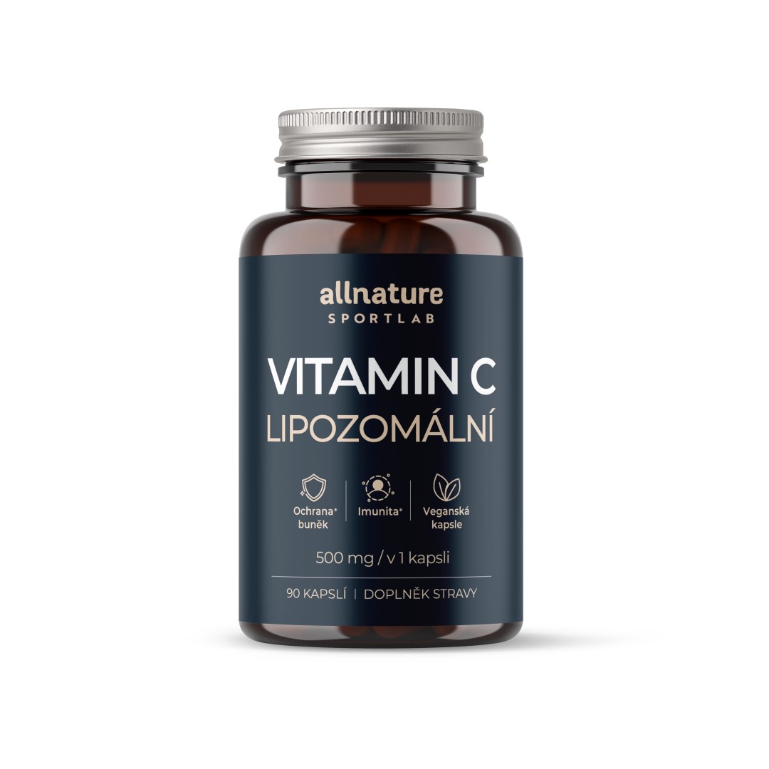 Allnature Sportlab Lipozomální Vitamin C 500 mg 90 kapslí