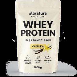 ALLNATURE Sportlab whey protein vanilka 1000 g