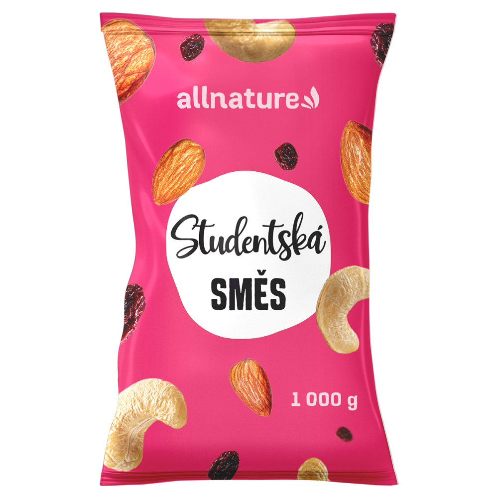 ALLNATURE Studentská směs 1000 g