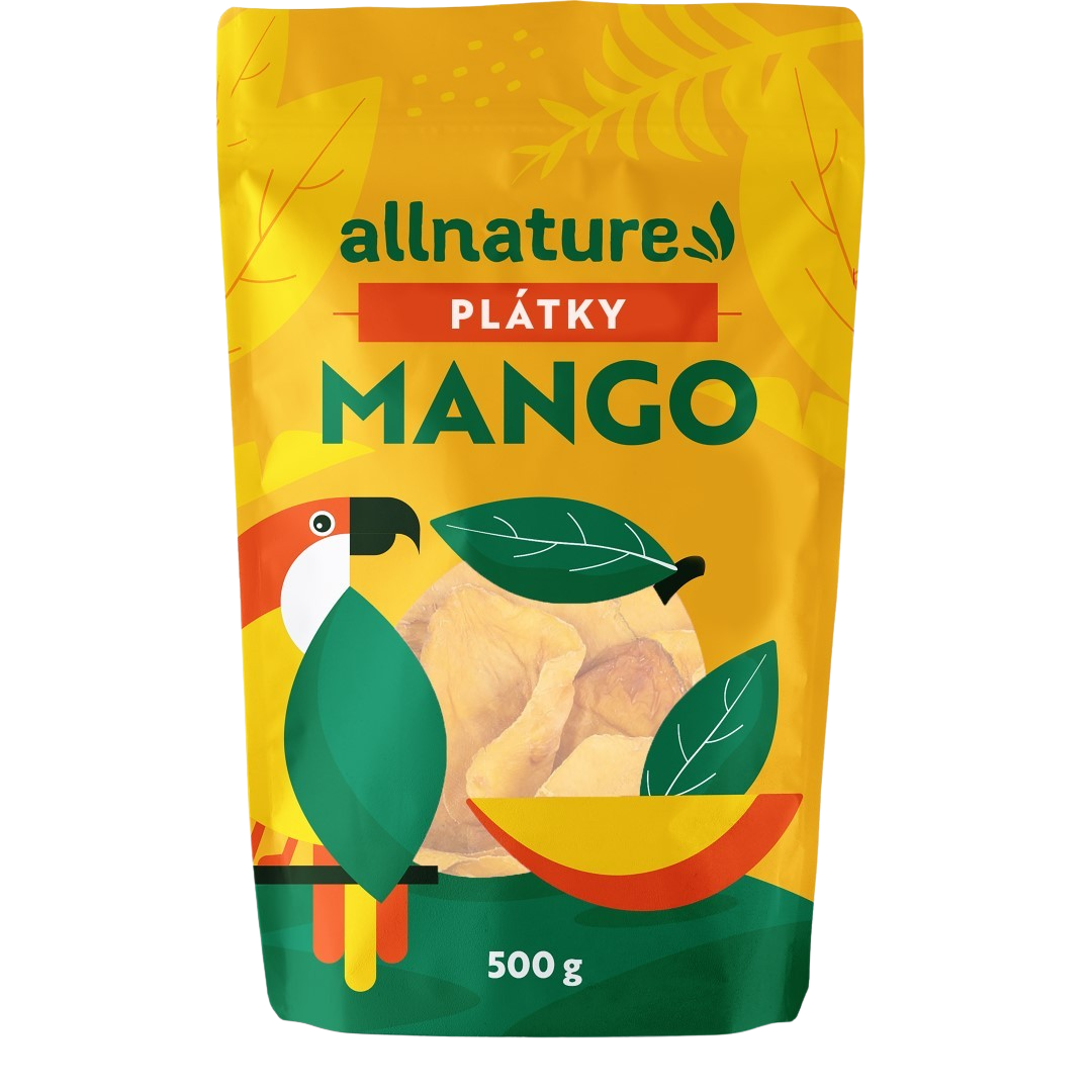ALLNATURE Sušené Mango exclusive 500 g
