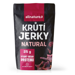 ALLNATURE Turkey natural jerky sušené maso 25 g