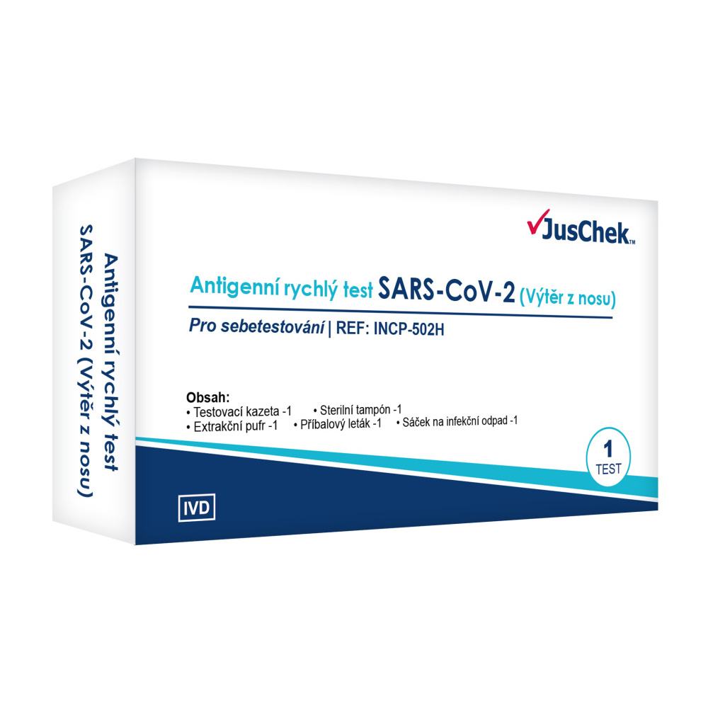 Alltest JusChek SARS-CoV-2 antigenní rychlý test 1 ks