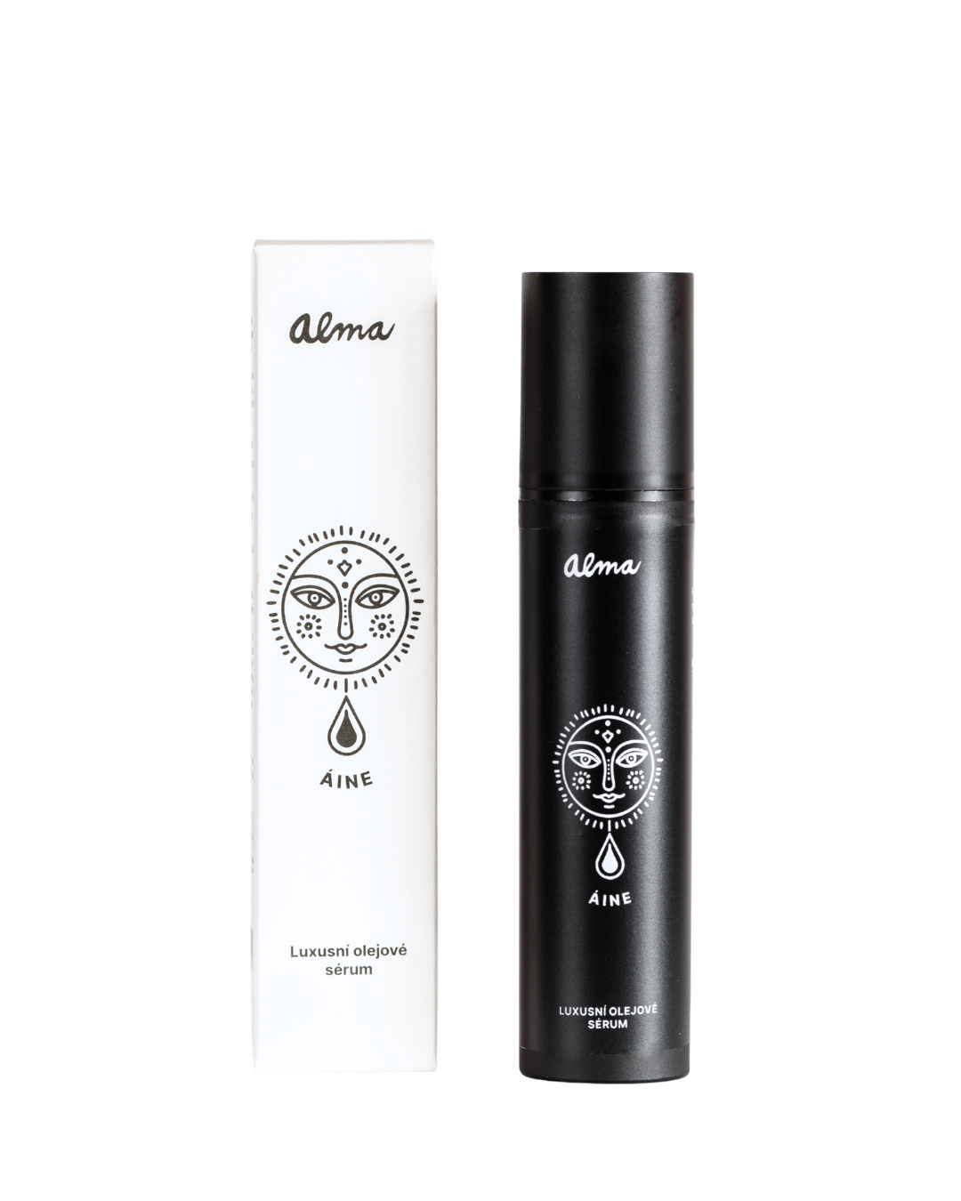 Alma Luxusní olejové sérum s Bakuchiolem, extraktem z akrtické řasy a Q10 Áine 50 ml