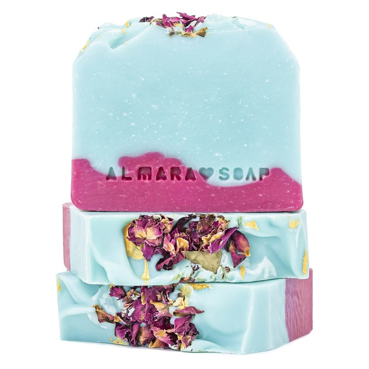 ALMARA SOAP Tuhé mýdlo Wild Rose 100 ± 5 g