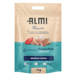 ALMI Medium Junior granule pro štěňata, Hmotnost balení (g): 3 kg