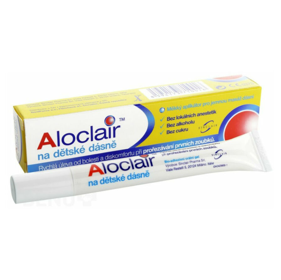 ALOCLAIR gel na dětské dásně 10 ml