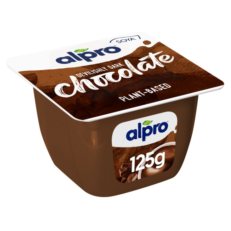 ALPRO Sójový dezert s příchutí hořké čokolády 125 g