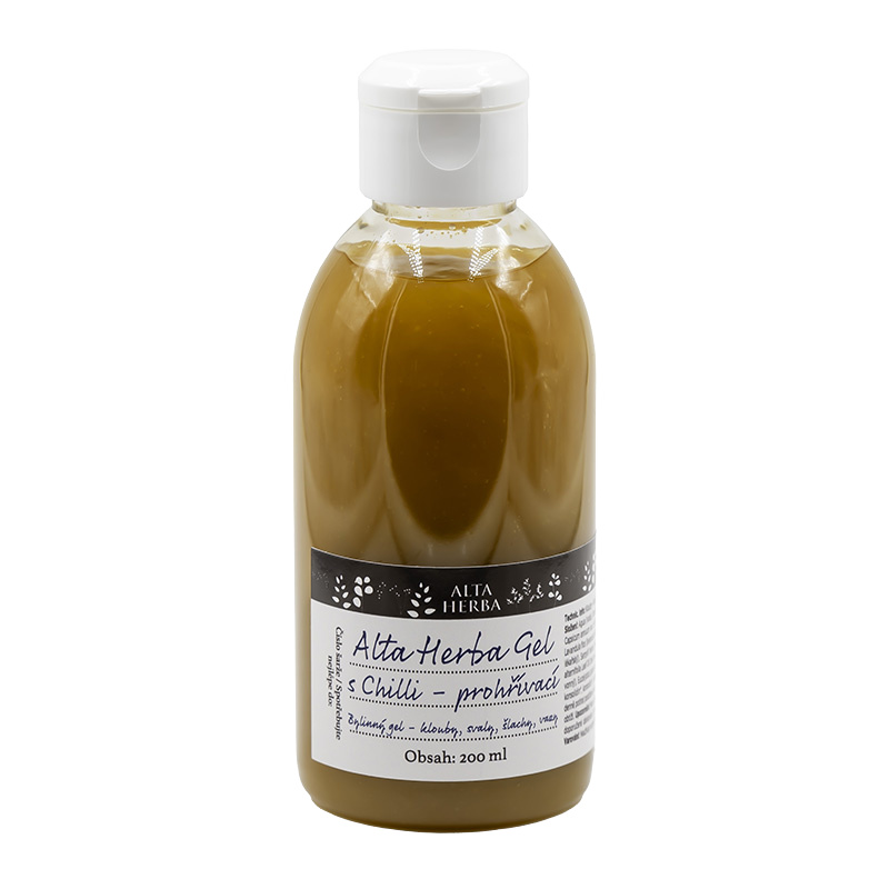 AltaHerba Gel s Chilli prohřívací 200 ml