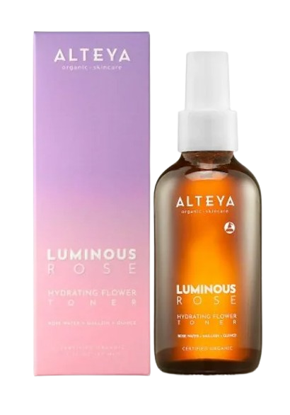 ALTEYA ORGANICS Luminous Rose, Hydratační květinové tonikum 120 ml