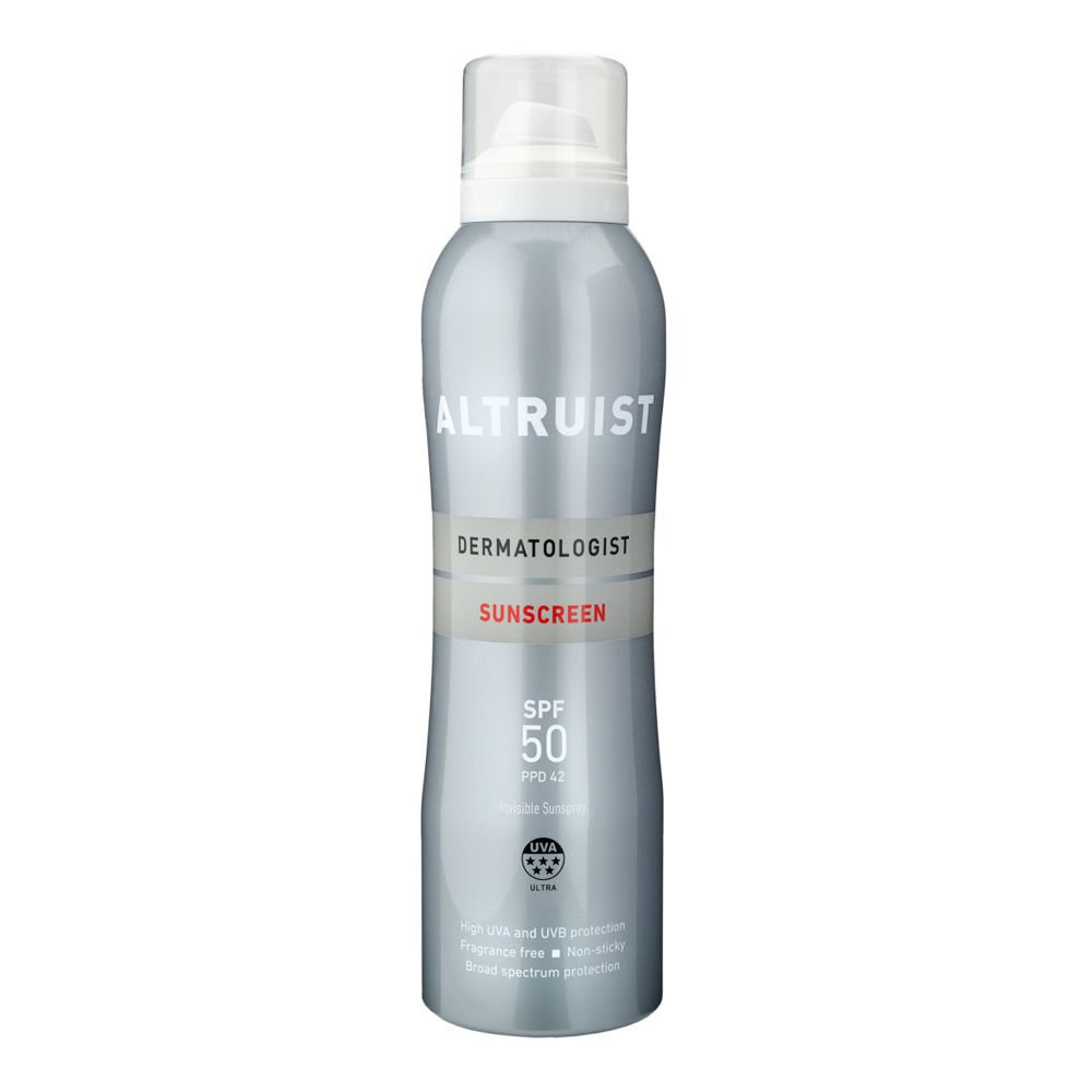 Altruist Dermatologist SPF50 opalovací sprej 200 ml