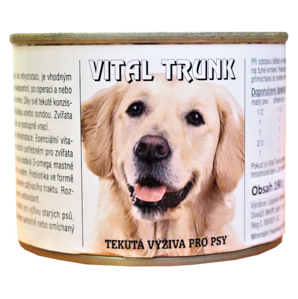 ALVERTA & WERFFT Vital Trunk tekutá náhrada stravy pro psy, Hmotnost balení: 190 g