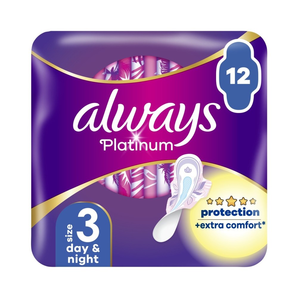 Always Platinum Night Duo vložky 12 ks