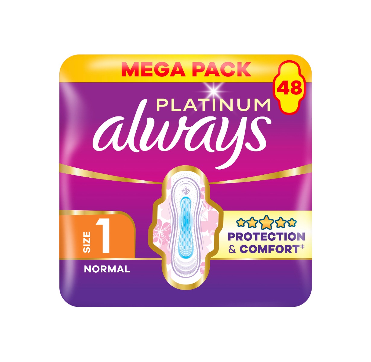 Always Platinum Normal vložky 48 ks