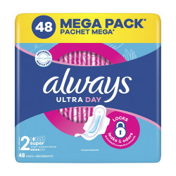 ALWAYS Ultra Day Hygienické vložky Super 48 kusů