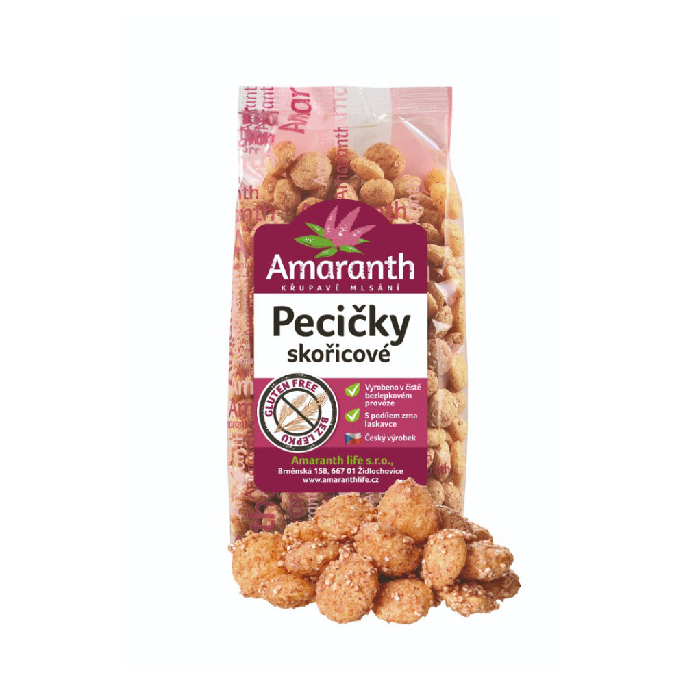 AMARANTH Pecičky skořicové 100 g