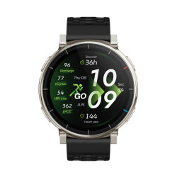 Amazfit Active 3 Premium chytré hodinky Apex Silver