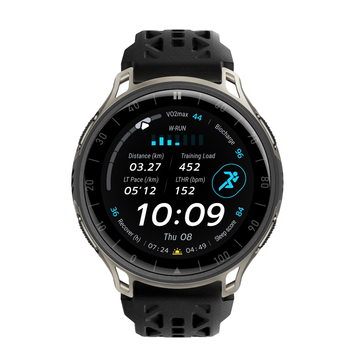 Amazfit Cheetah 2 Pro chytré hodinky černé