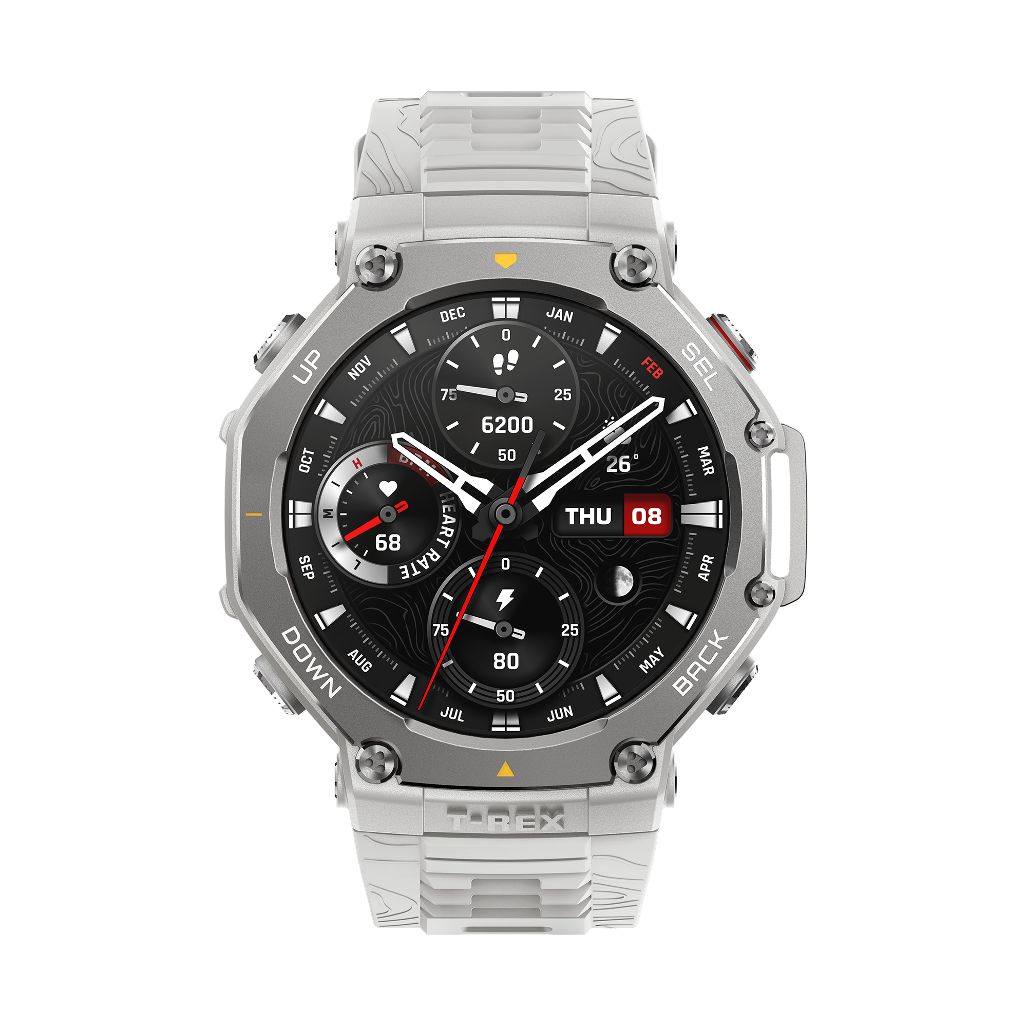 Amazfit T-Rex 3 chytré hodinky Haze Grey