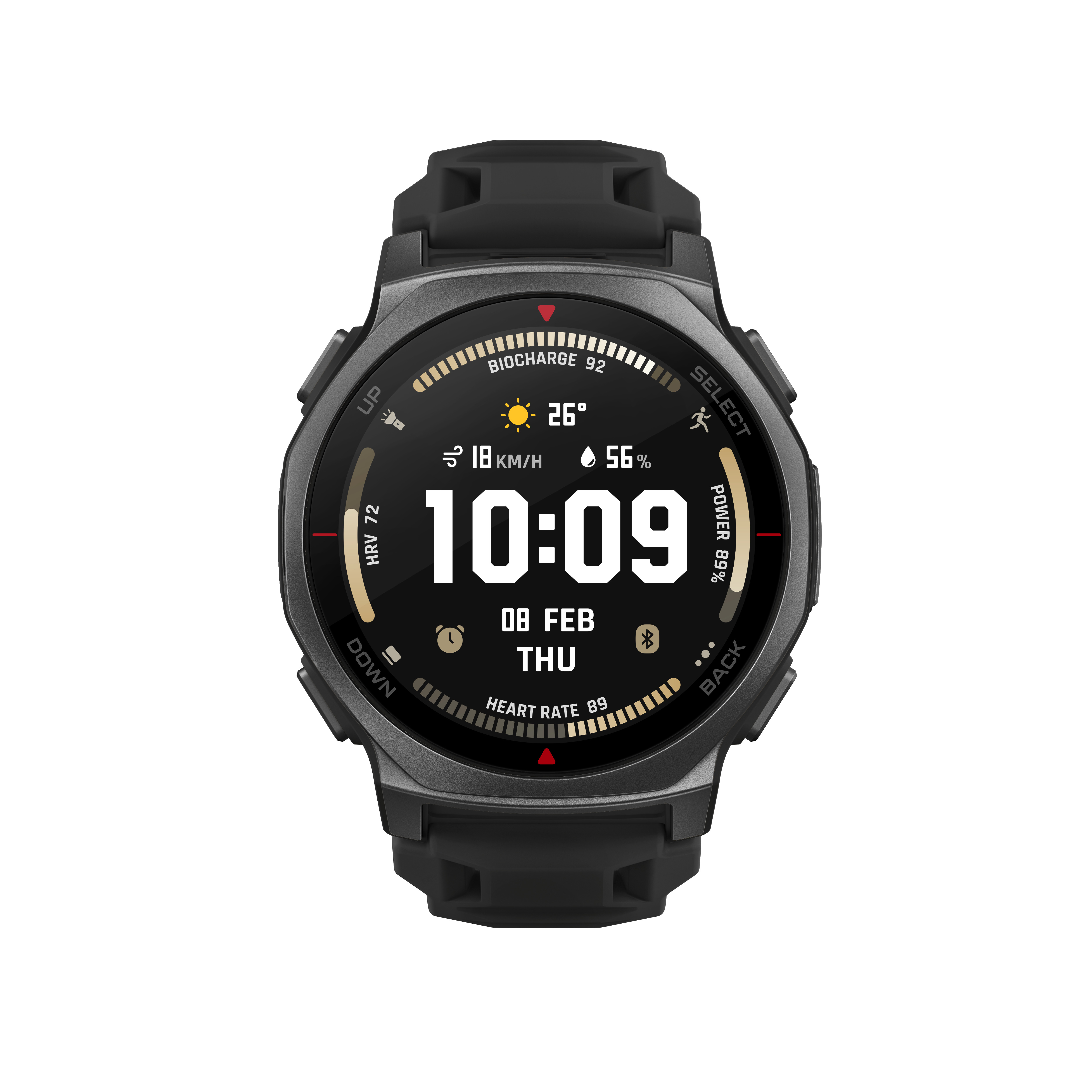 Amazfit T-Rex 3 Pro 44 mm chytré hodinky Tactical Black