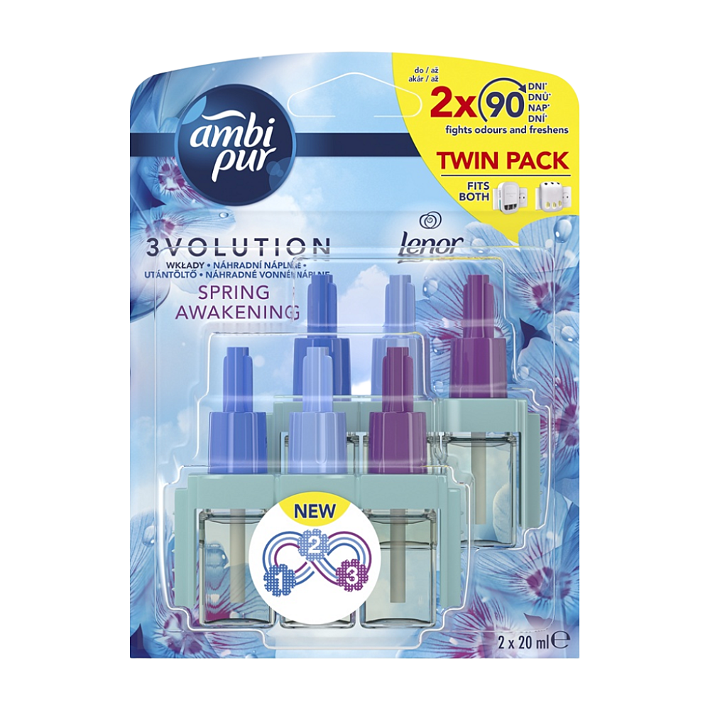 AMBI PUR 3 Volution Osvěžovač vzduchu náplň Spring 2 x 20 ml