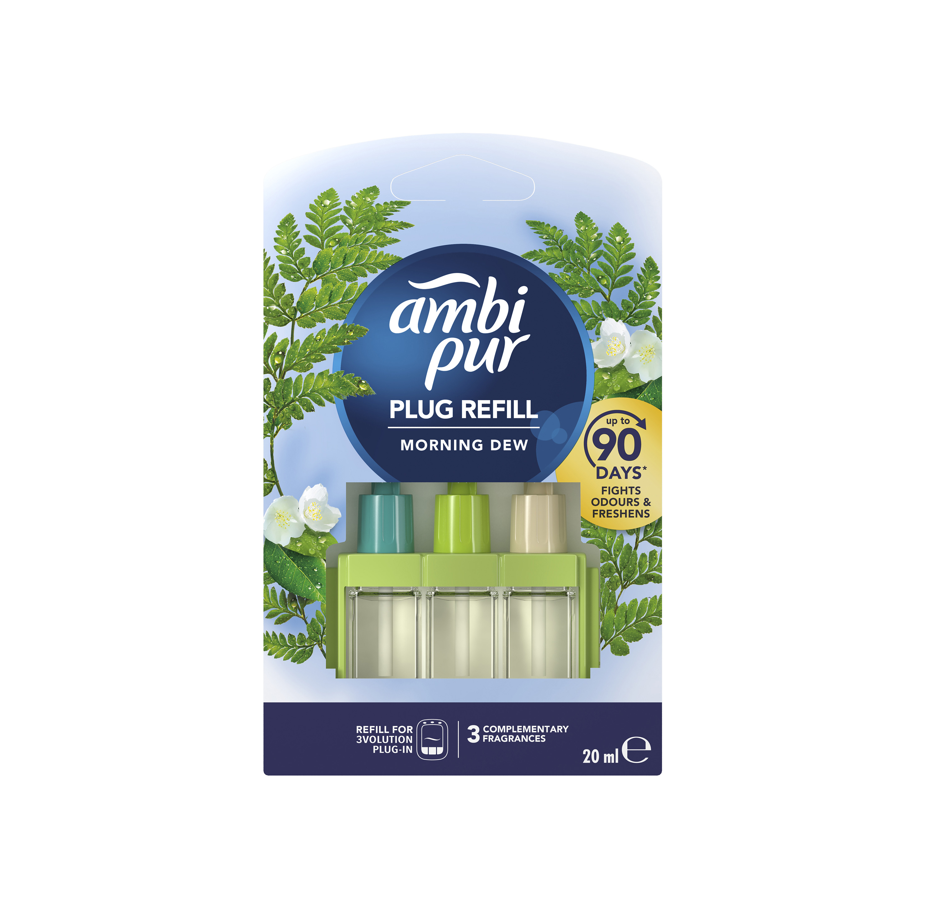 Ambi Pur 3volution Morning Dew náhradní náplň 20 ml