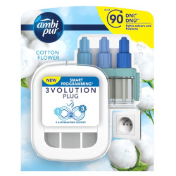 AMBI PUR 3Volution Osvěžovač vzduchu strojek + náplň Cotton 20 ml