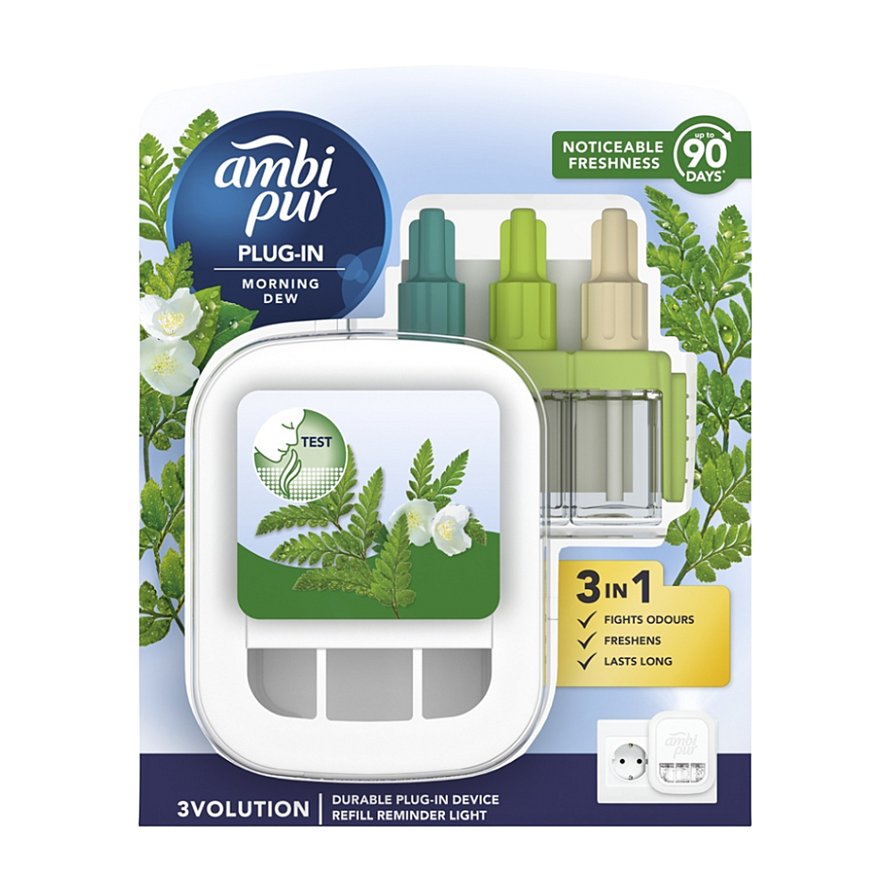 AMBI PUR 3Volution Osvěžovač vzduchu strojek + náplň Morning Dew 20 ml