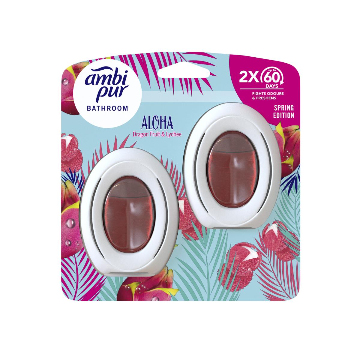 Ambi Pur Bathroom Aloha osvěžovač vzduchu 2x8 ml