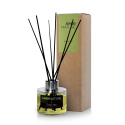 Ambinature Tyčinkový difuzér GREEN TEA MIKADO 100 ml Černá