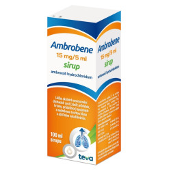 AMBROBENE 15 mg/5 ml sirup 100 ml