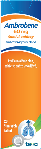 AMBROBENE 60 mg šumivé tablety, 20 ks