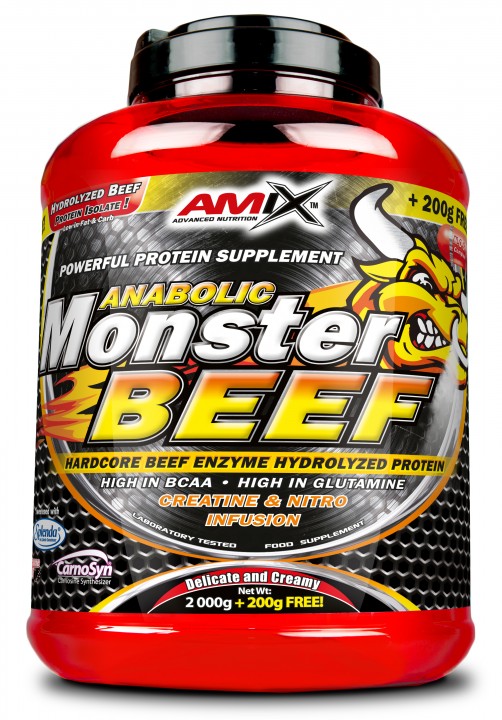 AMIX Anabolic Monster BEEF 90% Protein, chocolate, 2200 g