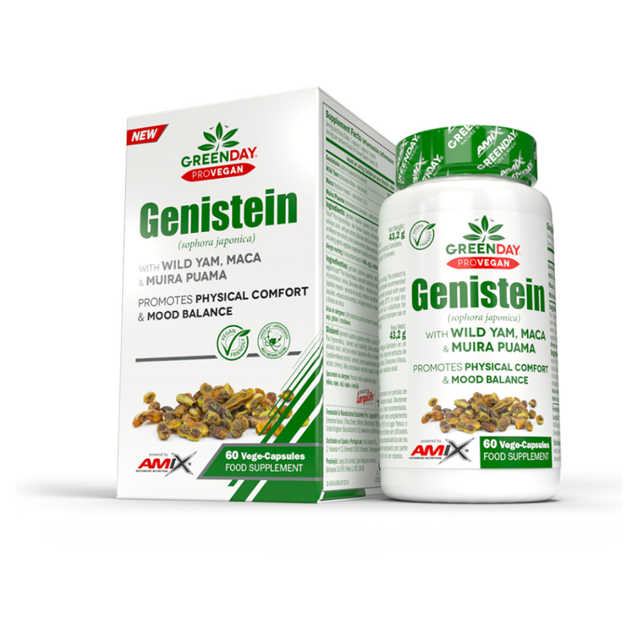 AMIX Greenday ProVegan Genistein 60 kapslí