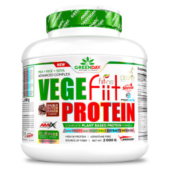 AMIX Greenday Vege-fiit protein peanut choco caramel  2000 g