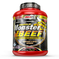 Amix Nutrition Anabolic Monster Beef Protein 1kg - vanilka, limetka