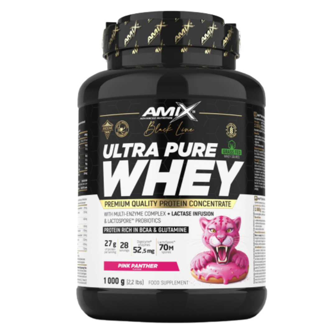 Amix Nutrition Black Line Ultra Pure Whey Protein 2000g - pink panther