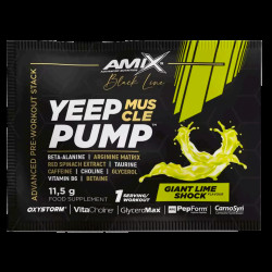 Amix Nutrition Black Line Yeep Pump 345g - giant lime shock