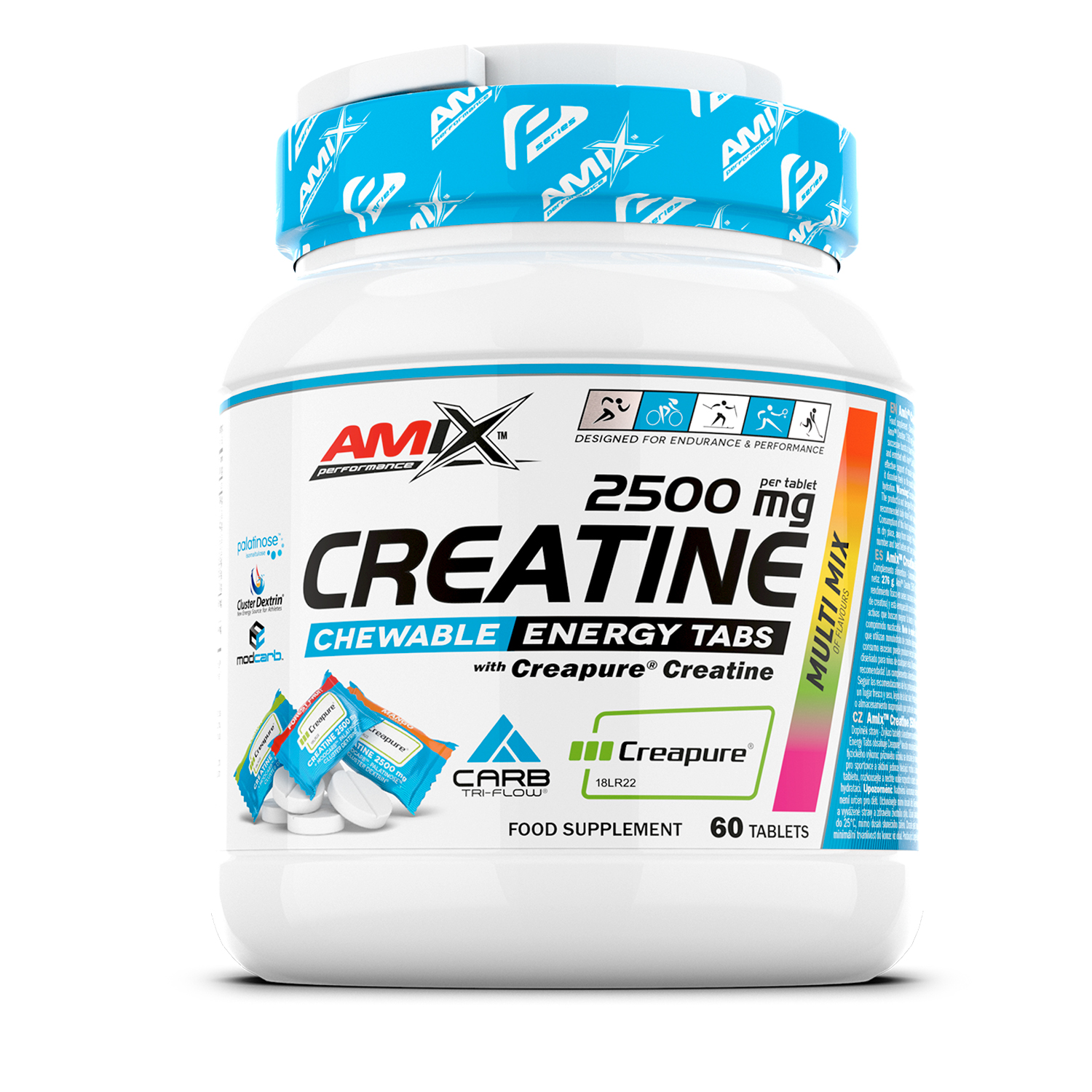 Amix Nutrition Creatine Creapure Chewable tabs 60 tbl