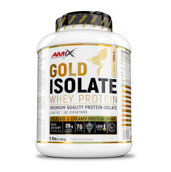 AMIX Nutrition gold whey protein isolate přírodní vanilka 2280 g