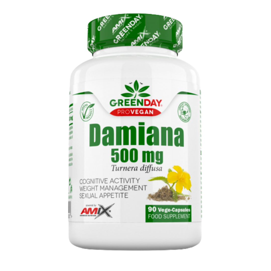 Amix Nutrition GreenDay ProVegan Damiana - 90 kapslí