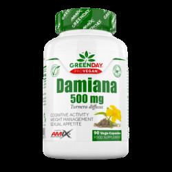 Amix Nutrition GreenDay ProVegan Damiana - 90 kapslí