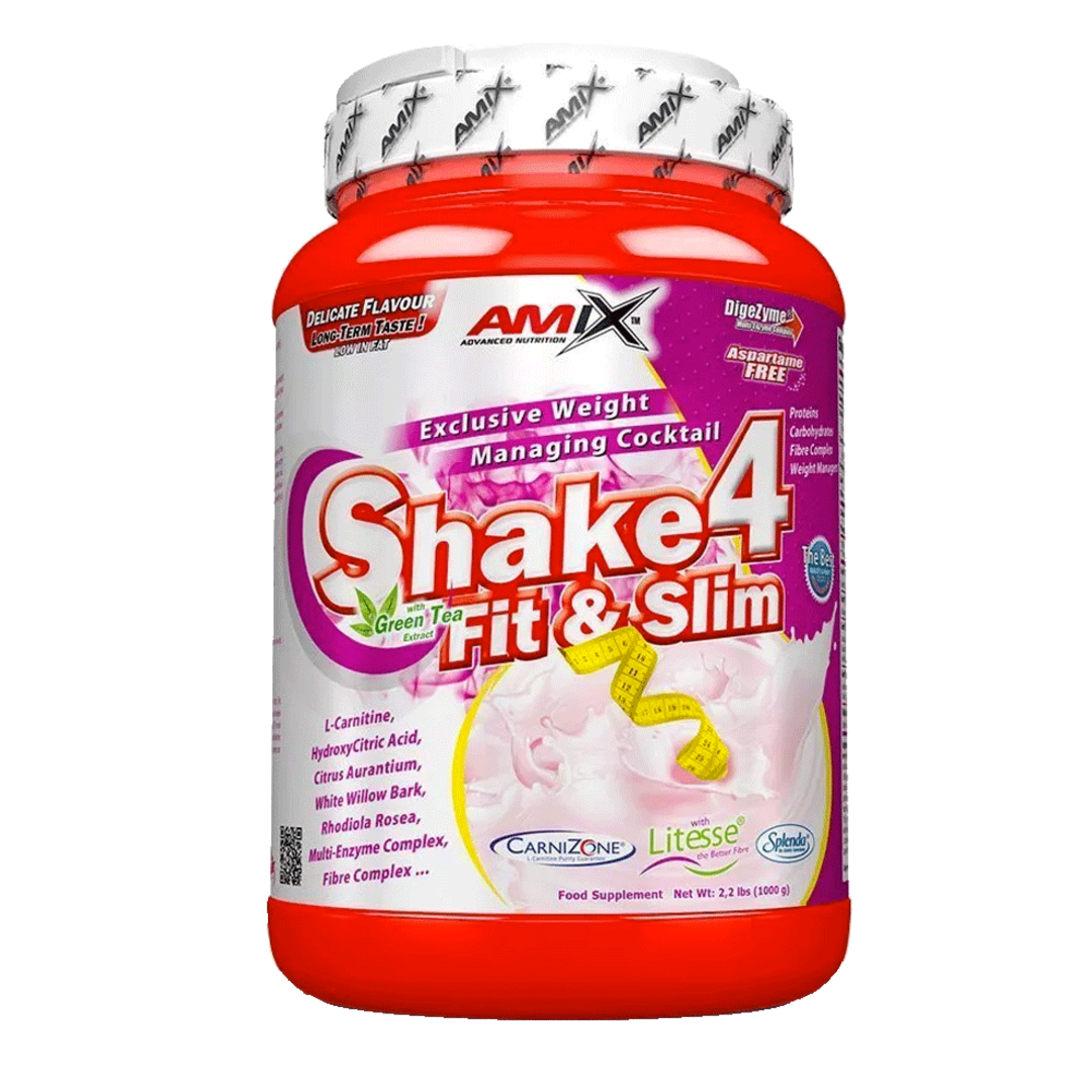 Amix Nutrition Shake 4 Fit&Slim 1000g - vanilka