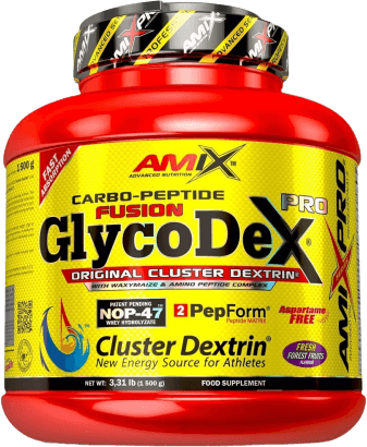 AMIX Pro GlycoDex Pro, Lesní ovoce, 1500 g