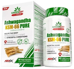AMIX ProVegan Ashwagandha KMS-66 Pure 60 kapslí